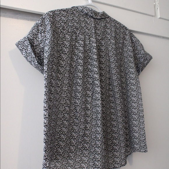 LOFT Floral Boxy Blouse - Picture 3 of 4